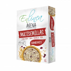 AVENA MULTISEMILLAS CRANBERRIES 600G