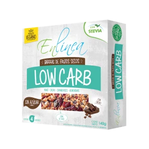 BARRAS LOW CARB FRUTOS SECOS CON CACAO 140g
