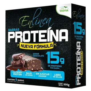 BARRAS DE PROTEINAS CHOCOLATE 200g