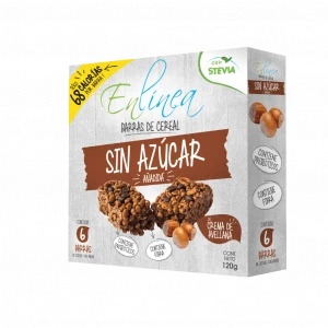 BARRA DE CEREAL CREMA DE AVELLANA 120g