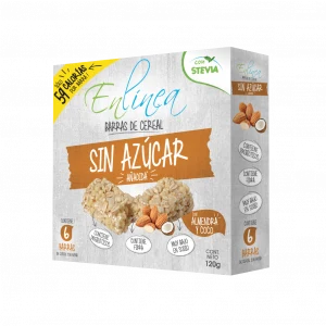 BARRA DE CEREAL ALMENDRA COCO 120g