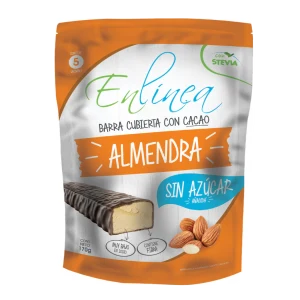 BARRA DE ALMENDRA BAÑADA EN CACAO