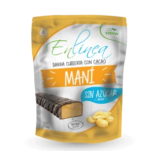 BARRA DE MANI BAÑADA EN CACAO