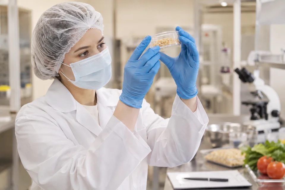 Escena ilustrativa de control de alimentos
