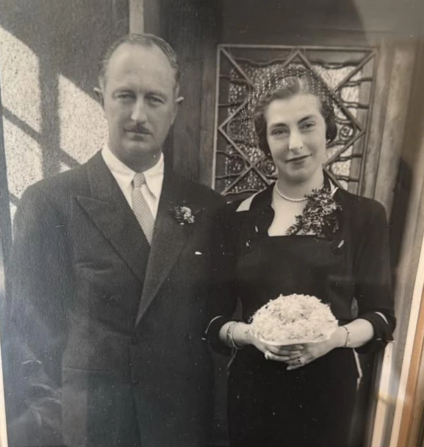 Retrato histórico de Emilia Rieber y Eckart Wenzel